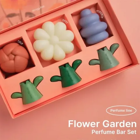 Flower Garden Fragrant Soap Bar Set for Face and Body by Dongobot