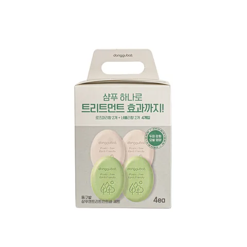 Dongobat Healing Shampoo and Conditioner - 4 Soaps