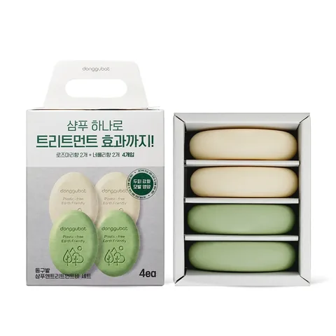 Dongobat Healing Shampoo and Conditioner - 4 Soaps