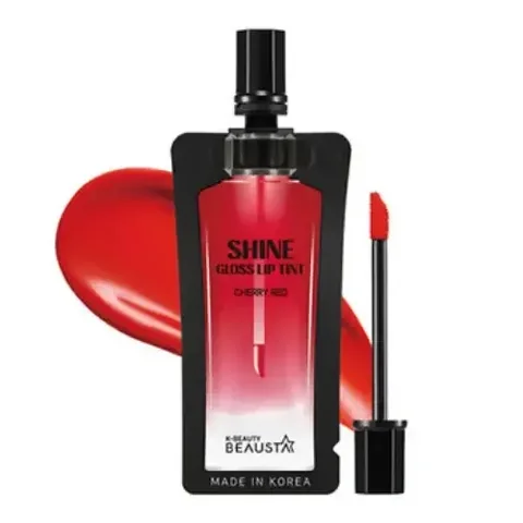 Biosta Glossy Kirschrot Lippen-Tinte und Farbe