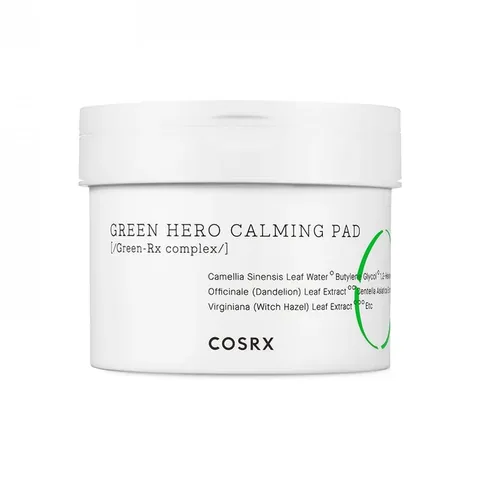 Soothing Cotton Cleansing Pads with Green Tea - 70 Pads by Kosarx