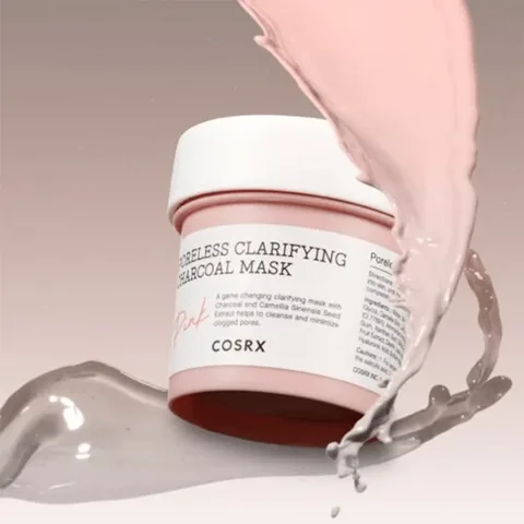 Pink Charcoal Mask to Purify Pores by Kusurx 120g