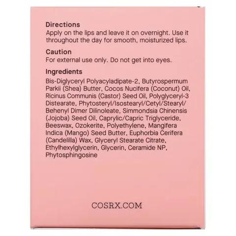 Cosrx Lip Sleep Mask with Shea Butter and Ceramide - 20g