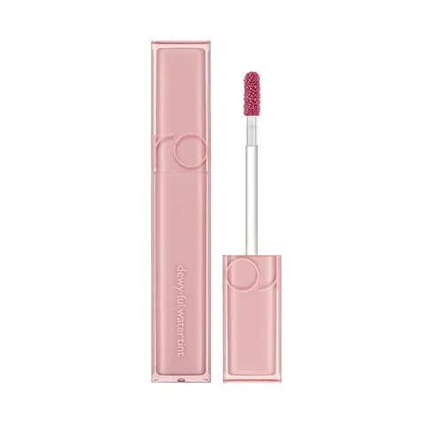 rom&nd Dewy Ful Water Tint Lip Gloss 13 Custard Mauve Shine
