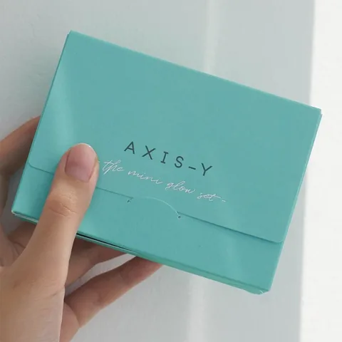 AXIS-Y مجموعة العناية بالبشرة ميني جلو من أكسيس-واي