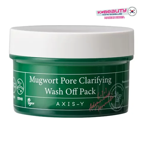 Axis-y Mugwort Pore Refining Clay Mask 100 ml