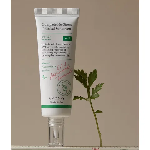 Axis-Y SPF50 Sonnencreme mit Niacinamid & Squalan 50ml