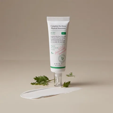 Axis-Y SPF50 Sonnencreme mit Niacinamid &amp; Squalan 50ml