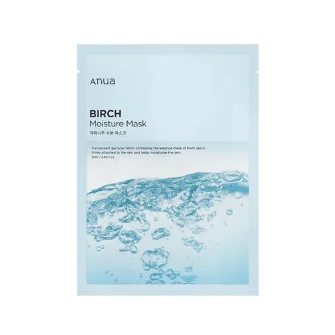 Увлажняющая сыворотка для лица в тканевой маске 25 мл от Anwa Birch