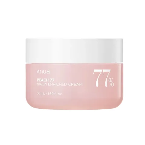 Pfirsichextrakt-Creme 77% mit Niacin - 250ml von Anua
