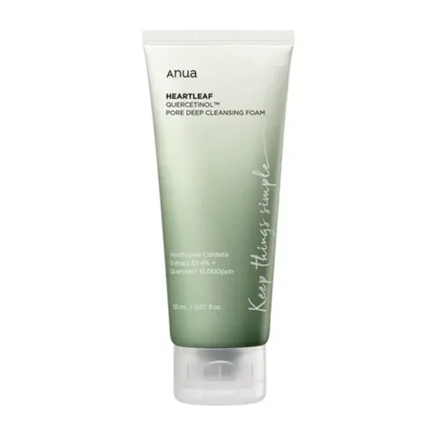 Deep Cleansing Foam for Pores with Quercetinol for Skin by Anwa Birch 150 ml