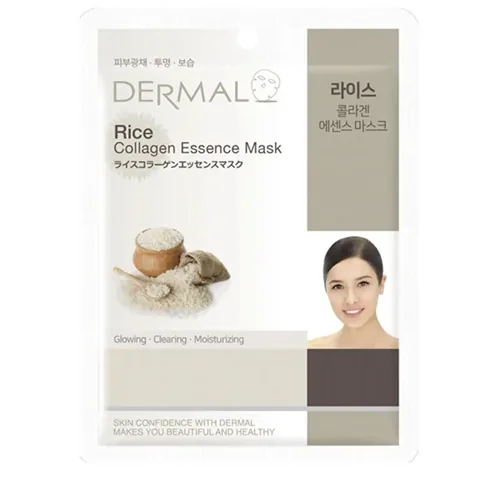 Маска с коллагеном и экстрактом риса 23 г от Dermal