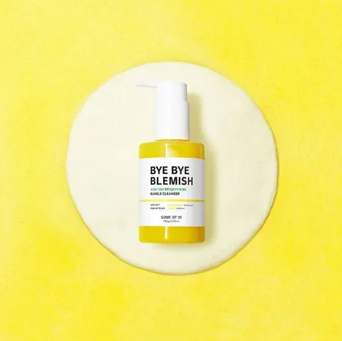 Очищающий гель Bye Bye Blemish для осветления кожи - желтый - Some By Mi 120г