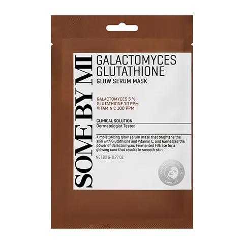 Some By Mi Galactomyces Aufhellende Tuchmaske mit Glutathion