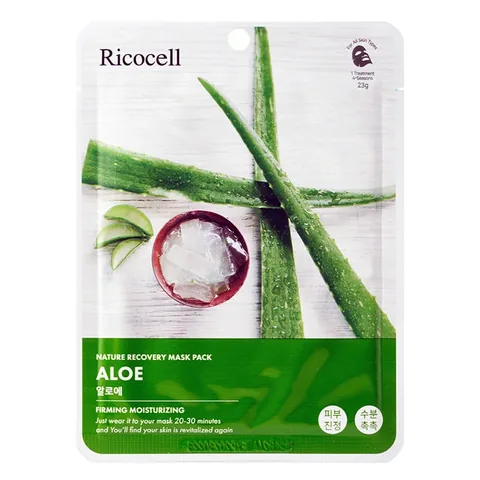 Маска для восстановления Ricocell Nature с алоэ 23 г