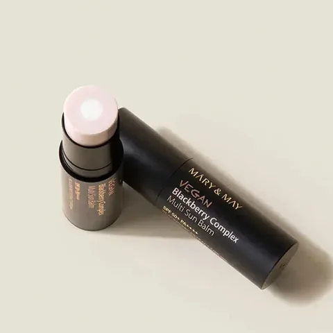 Mary May Veganer Brombeere SPF 50+ Mehrzweck Sonnenbalsam 10g