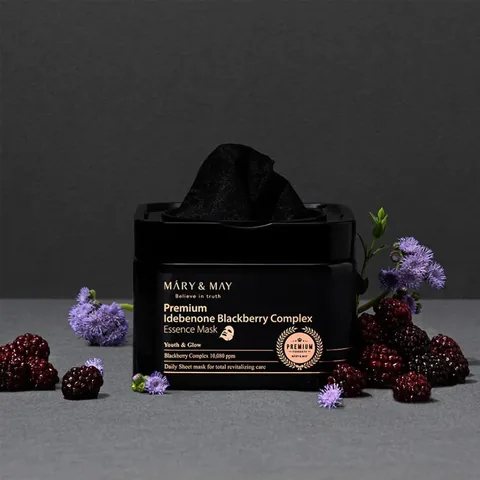 Маска-эссенция Mary May Premium Idebenon с черникой 250 г
