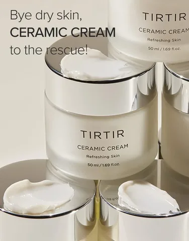 Ceramic Moisturizing Cream with Polyglutamic and Hyaluronic Acid by TIR TIR 80 ml