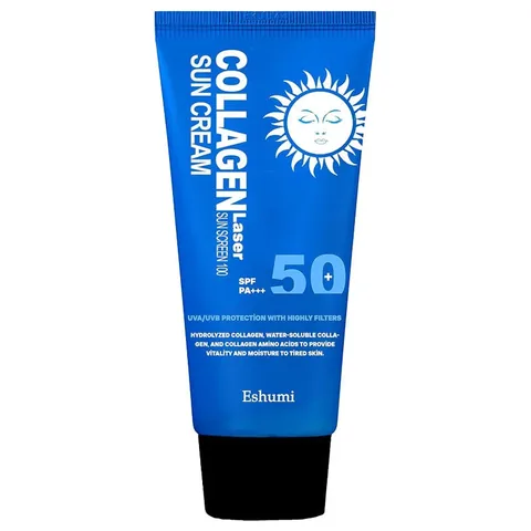 واقي شمس كولاجين فيتامين ليزر SPF 50+ PA+++ 70 مل من إيشومي Eshumi