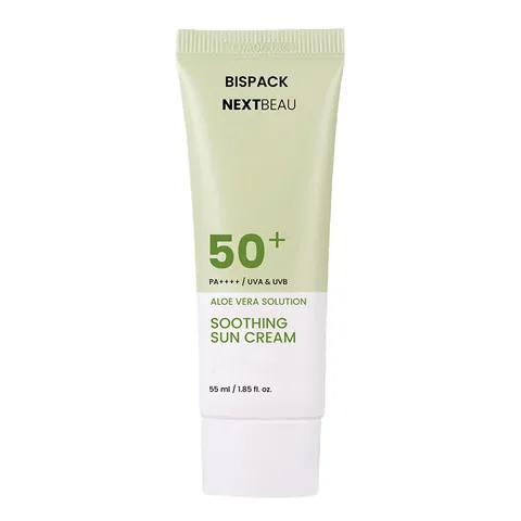 Солнцезащитный крем с алоэ вера SPF 50+ 55 мл от Next Beau