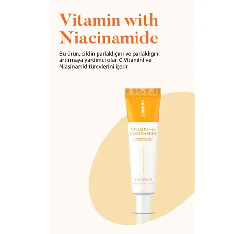 Skin627 vitamin With Niacinamide Intense Eye Cream 30 ml