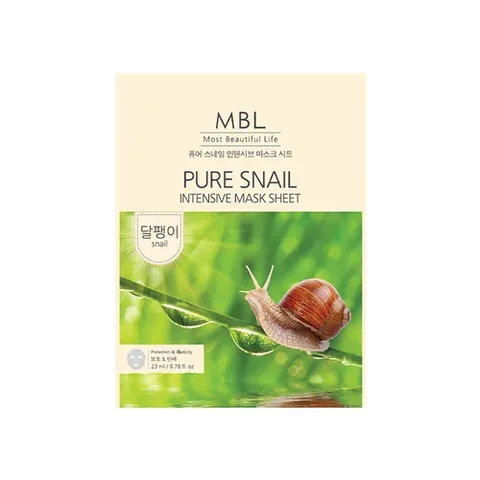 MBL Pure Snail Revitalisierende Tuchmaske - 23ml