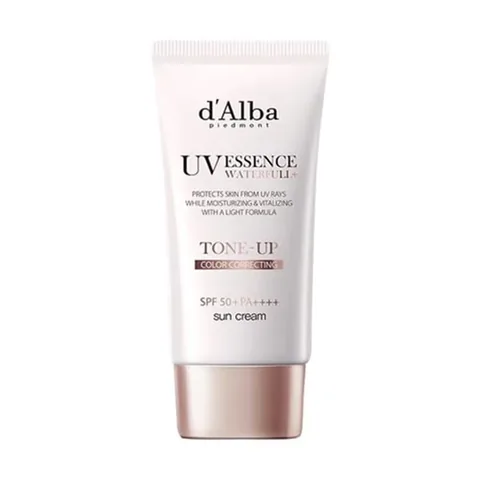 كريم واقي شمس دالبا ووتيرفول يو في إسينس تون أب SPF50+ PA++++ 50 مل Dalba
