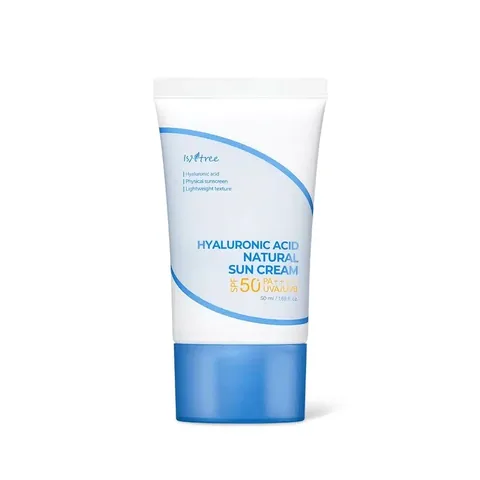 Isntree Hyaluronic Acid Natural Sunscreen Spf 50+ Pa++++ 50 ml