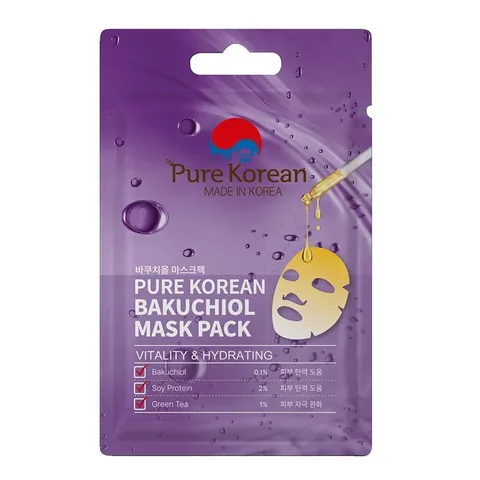 Маска для лица с бакучиолем из Кореи от Pure