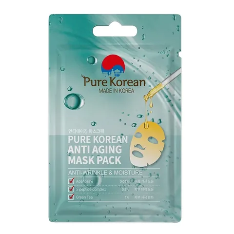 Корейская антивозрастная маска для лица от Pure