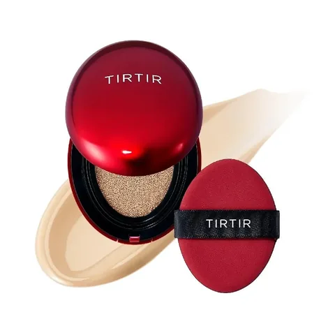 Korean Foundation Red Cushion Cool Ivory Cream by TIR TIR 4.5g N°21C