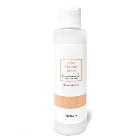 Bibimcos Reisextrakt Toner - Hydratisierend & Aufhellend 150ml