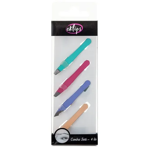 Eklips Präzisionspinzetten Set von 4