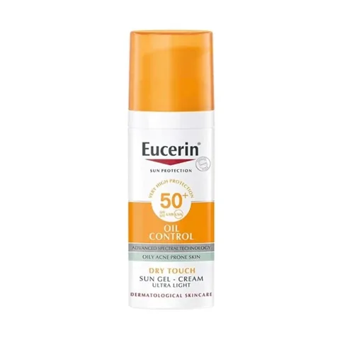 Крем и гель для защиты от солнца SPF 50+ 50мл от Eucerin