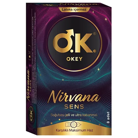 Okey Nirvana Kühlende Latexfreie Kondome