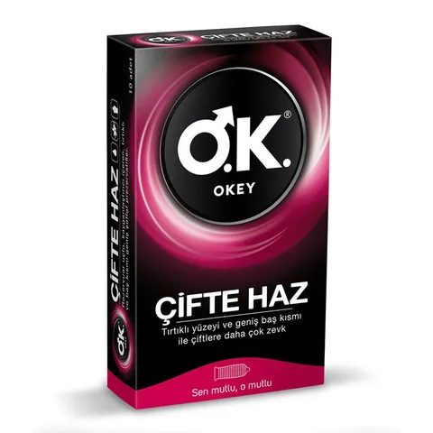 Презервативы Okey Double Pleasure 10 шт