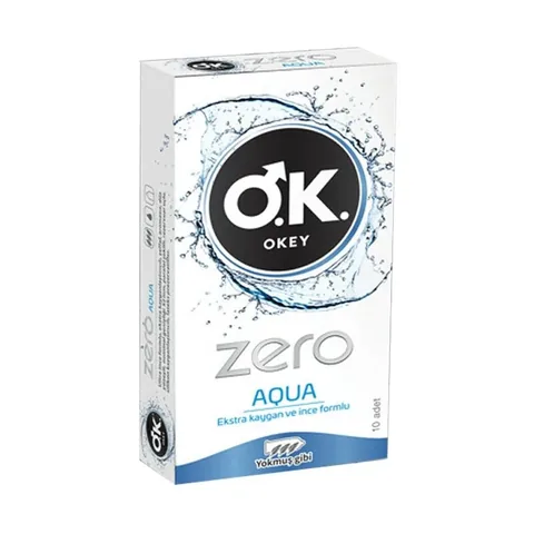 Презервативы Okey Zero Aqua Extra Скользкие и Тонкие 10 шт