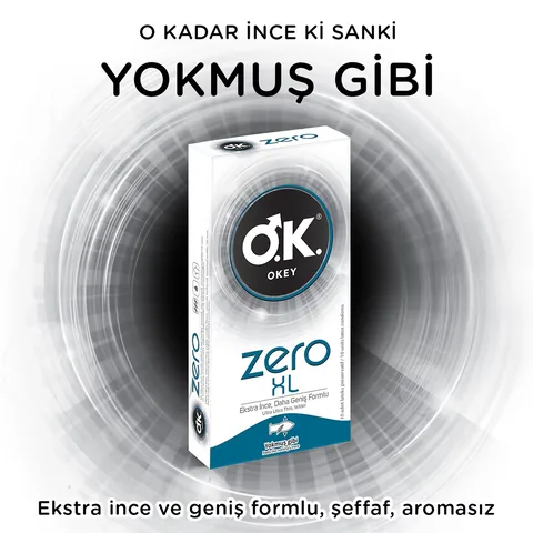 Okey Zero XL Latex Kondome 10er Pack