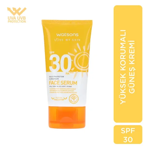 Солнцезащитный крем для лица Watsons Высокая защита SPF30 50 мл