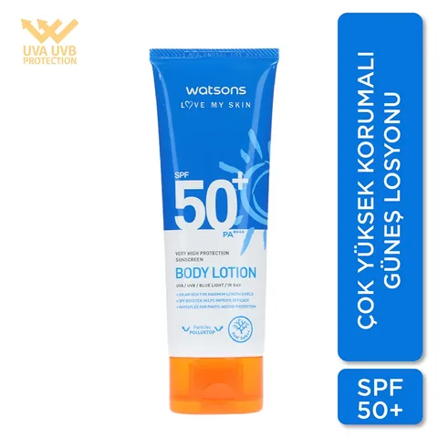 Лосьон для тела Watsons Очень высокая защита SPF50+ 100 мл
