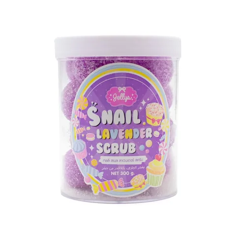سكراب اللافندر الحلزوني 300 جرام من جيليز Jelly's