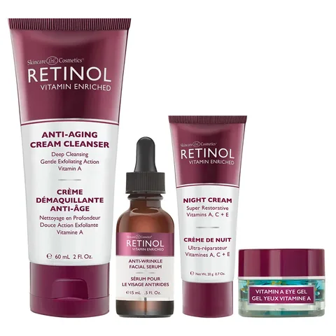 Retinol Anti-Aging Hautpflege Set von SkinCare Cosmetics