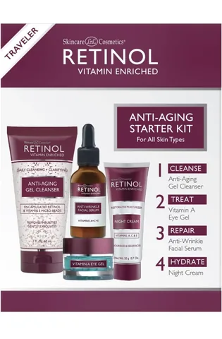 Retinol Anti-Aging Skincare Set by SkinCare Cosmetics