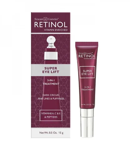 Retinol Eye Cream for Dark Circles and Puffiness by Skincare Cosmetics, 15g