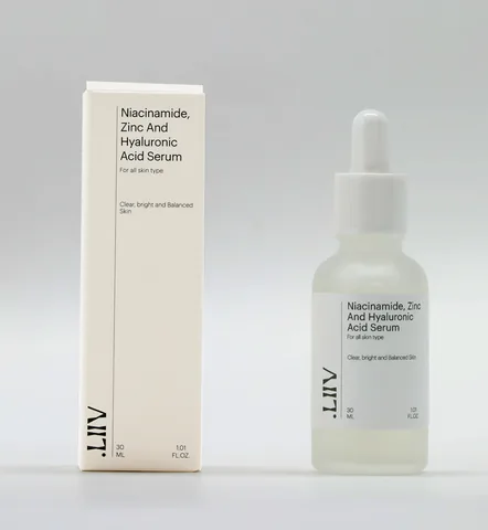 Niacinamide Zinc and Hyaluronic Acid Serum by Leaf 30 ml