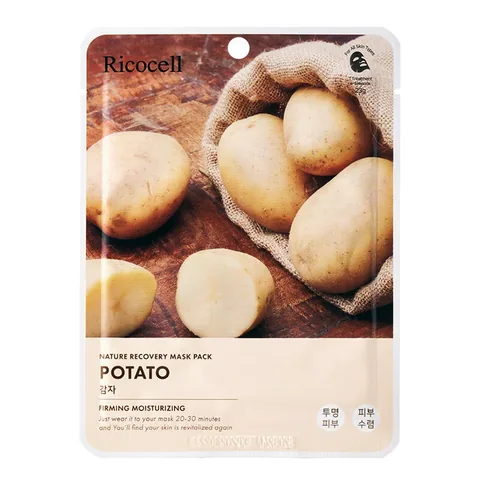 Маска для восстановления кожи Ricocell Potato Recovery Mask Pack – 23 г, натуральный уход