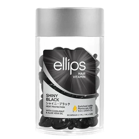 Ellips Schwarze Haarstrahlungs