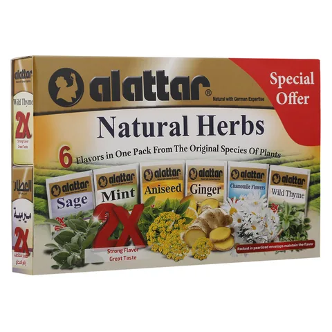 Al Attar - 6 Flavors of Natural Herbs