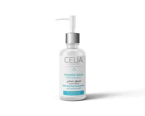 Женское интимное мыло с молоком и голубой ромашкой 180г от Celia