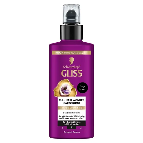 Gliss سيروم الشعر الرائع من جليس فول هير 100 مل